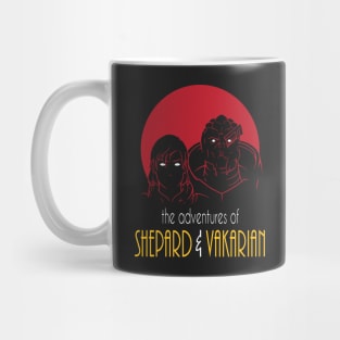 Adventures of FemShep and Vakarian Mug